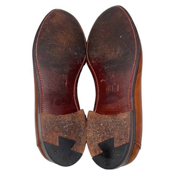 Alden New England Brown Leather Penny Loafers    Size: 9 B/D - Picture 7 of 9